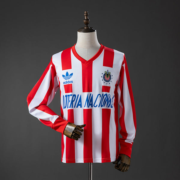Chivas Guadalajara - Home Retro 1991/92 Long Sleeve Jersey