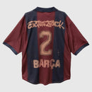 Barcelona - Retro Home 2000/01 Oversized Jersey