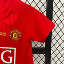 Jersey Manchester United 07/08 - Kids (Short Included) RETRO - LUXSHOP STORE