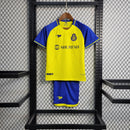 Jersey Al-Nassr 22/23 - Kids (Short Included) - Lux Shop