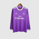 Real Madrid - Retro Away 2017/18 Long Sleeve Jersey