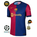 BARCELONA MEN'S HOME KIT SPOTIFY 24/25   *OFICIAL* + 5 GIFTS 🎁