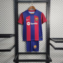 Jersey Barcelona 23/24 - Kids (Short Included) (Medidas en la Descripción) - Lux Shop