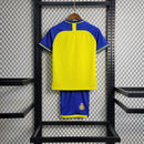 Jersey Al-Nassr 22/23 - Kids (Short Included) - Lux Shop