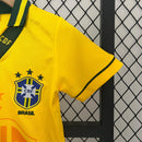 Jersey Brasil 1998 - Kids (Short Included) RETRO - LUXSHOP STORE