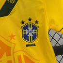 Jersey Brasil 1998 - Kids (Short Included) RETRO - LUXSHOP STORE