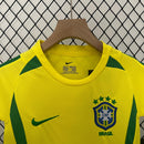 Jersey Brasil 2002 - Kids (Short Included) RETRO - LUXSHOP STORE