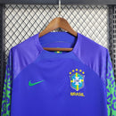 Jersey Brasil Long Sleeve 22/23 - Lux Shop