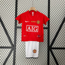 Jersey Manchester United 07/08 - Kids (Short Included) RETRO - LUXSHOP STORE