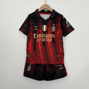 Jersey Milan 23/24 - Kids (Short Included) (Medidas en la Descripción) - Lux Shop