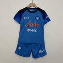 Jersey Napoli 23/24 - Kids (Short Included) (Medidas en la Descripción) - Lux Shop