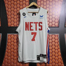 Jersey NBA Brooklyn Nets Kevin Duran 2023 Branca - Lux Shop