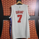 Jersey NBA Brooklyn Nets Kevin Duran 2023 Branca - Lux Shop