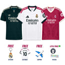 COMBO Real Madrid Home Away and Third 2026/27