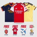 COMBO Arsenal - Home, Away And Third Fan 26/27
